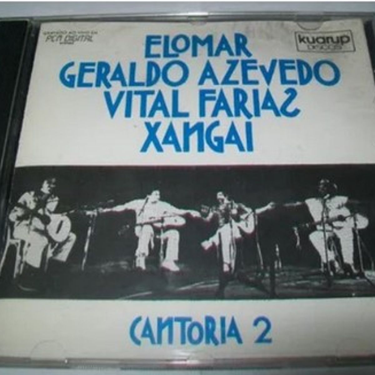 Cd Elomar Geraldo Azevedo Vital Farias Xangai Cantoria 2 | Item de