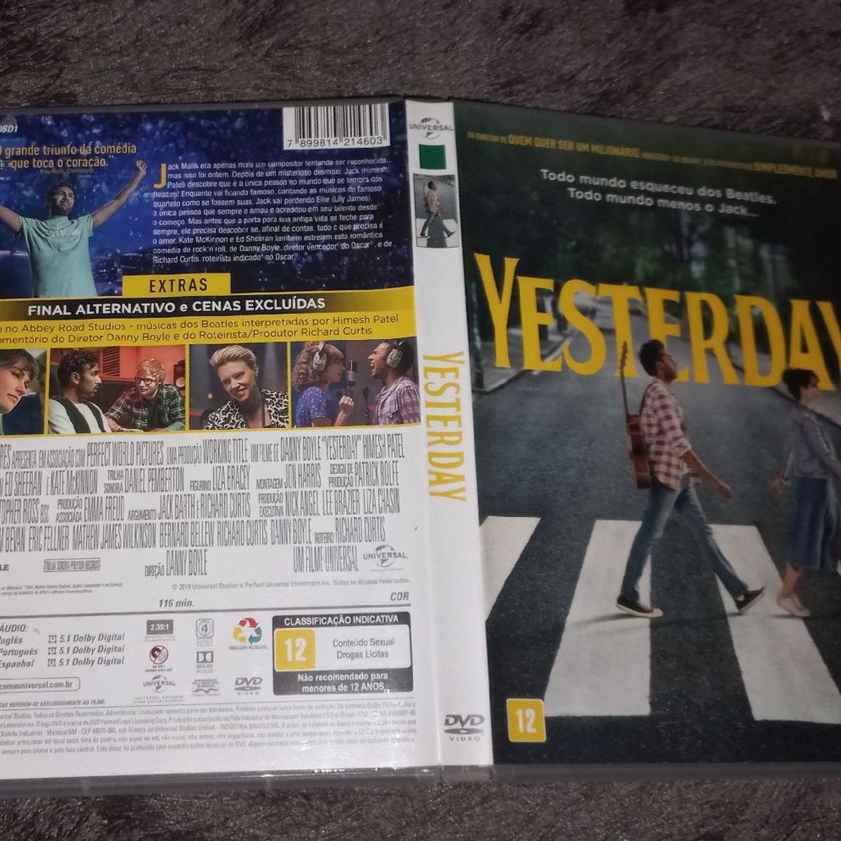 Dvd Yesterday ( Beatles ), Filme e Série Dvd Usado 69602065