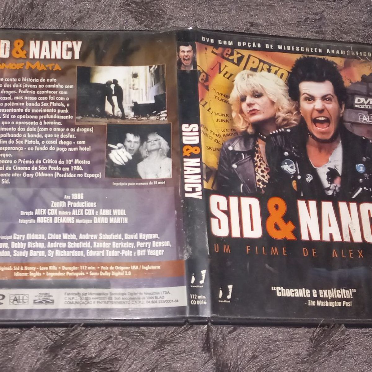 Dvd Cid e Nancy ( Sex Pistols ) | Dvd Usado 69611967 | enjoei