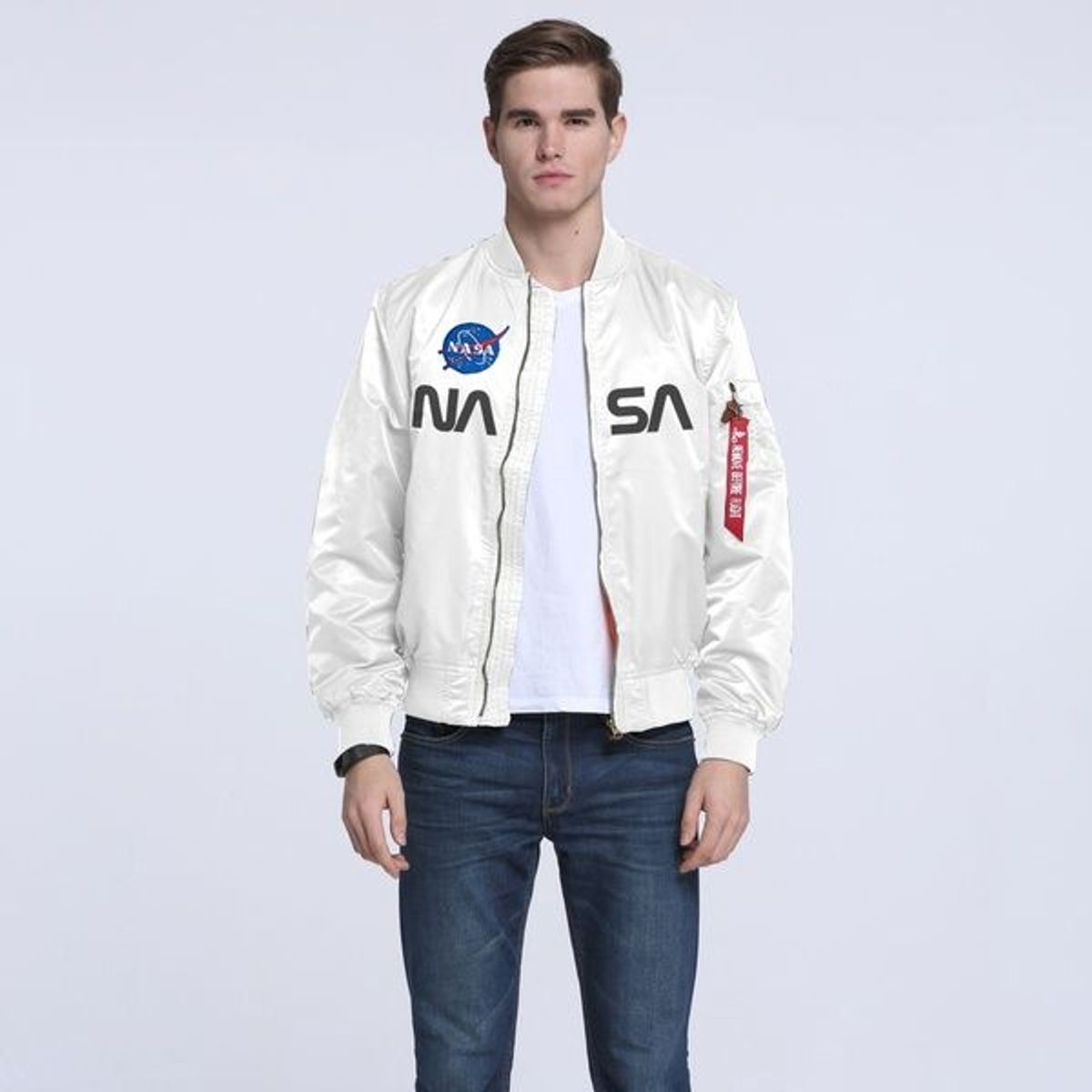 jaqueta nasa forever 21