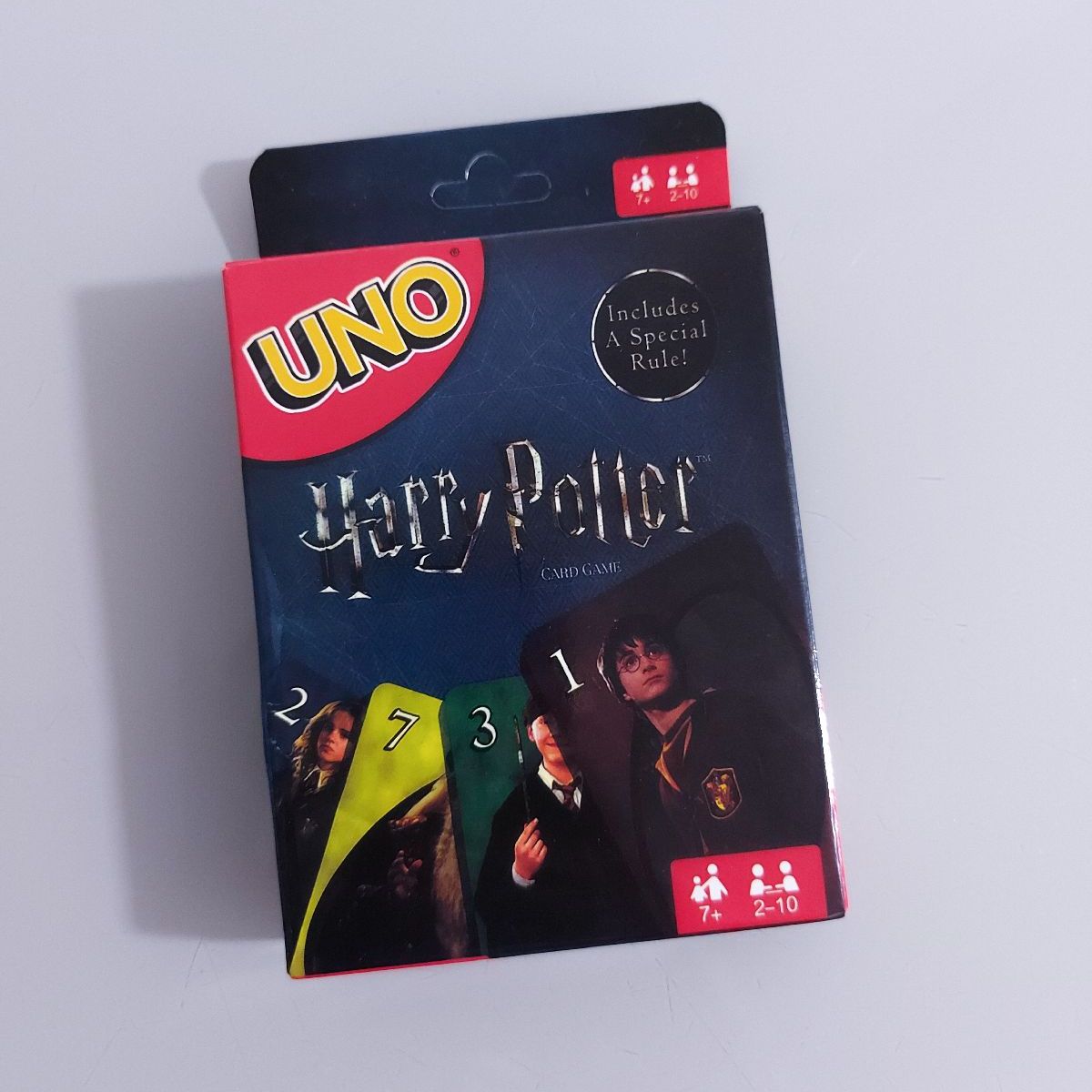 Jogo Uno Harry Potter Mattel 2 a 10 Jogadores com 112 Cartas