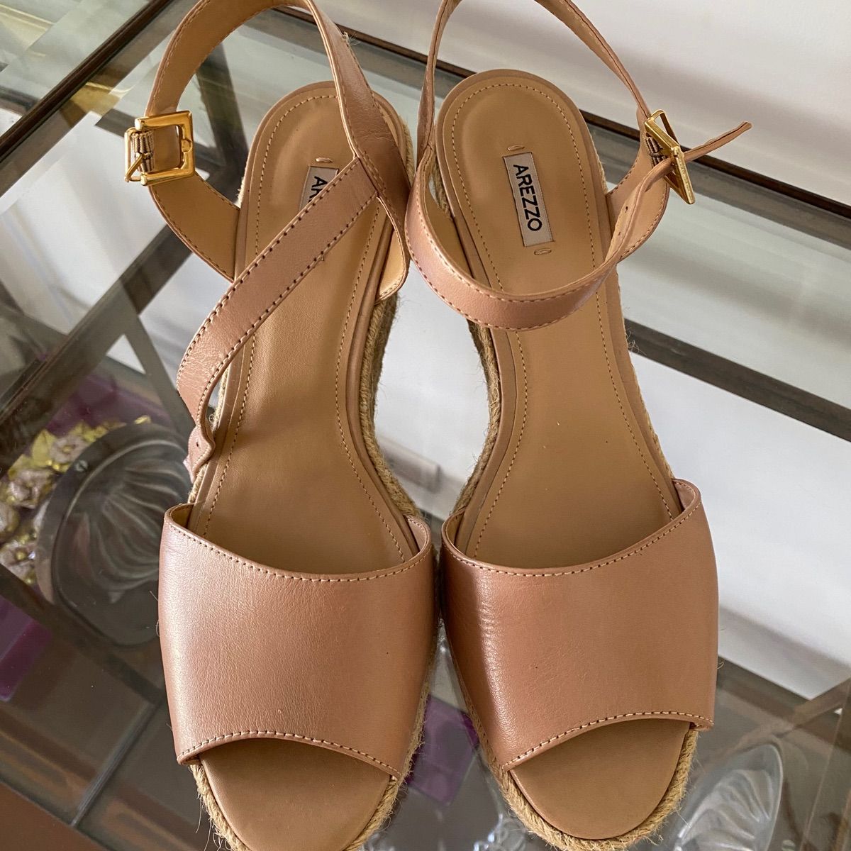 Sand lia Espadrille Arezzo Sand lia Feminina Arezzo Nunca Usado