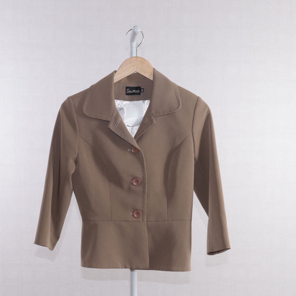 Simulassão - Moda Feminina - BLAZER BOTÕES XADREZ