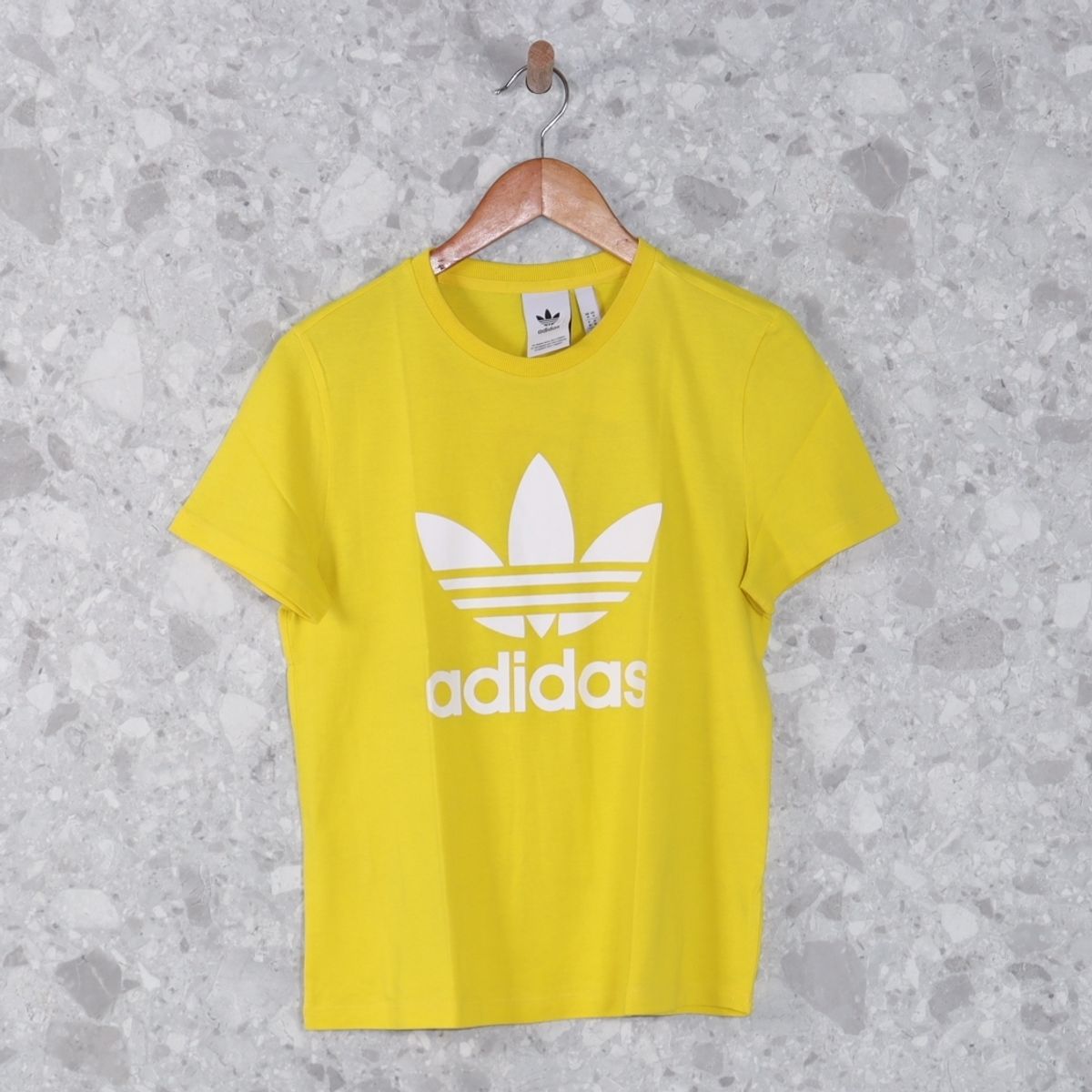 Adidas yellow 2024 t shirt