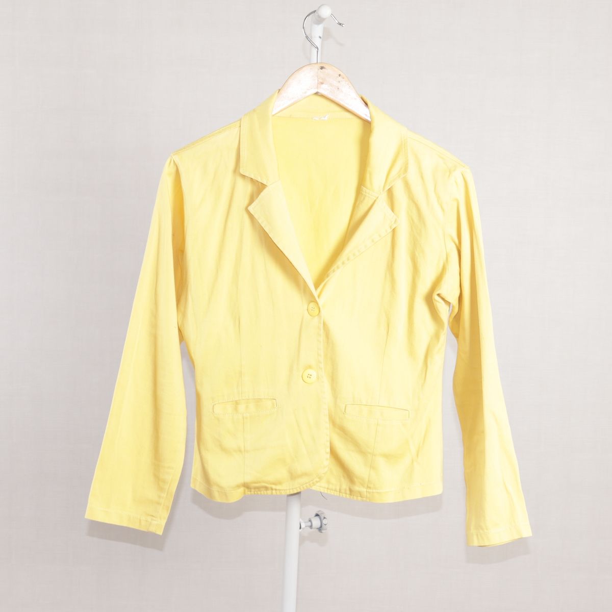 Casaco Retrô Amarelo, Casaco Feminino Ny&Co Usado 93930262