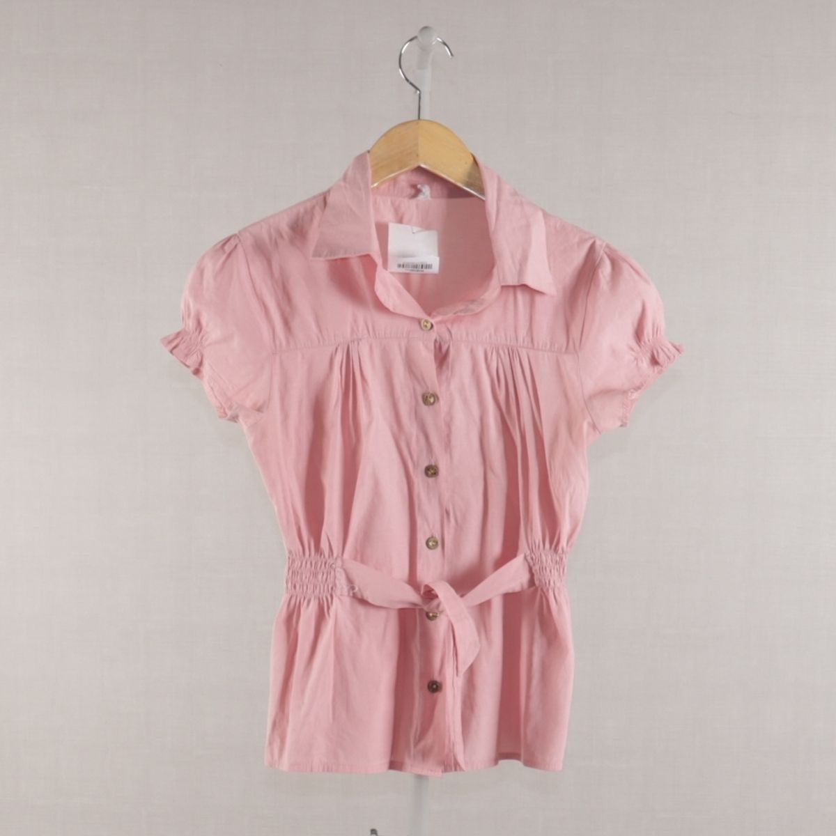 Camisa Zara Rosa Chiclete, Camisa Feminina Zara Usado 34822147, enjoei