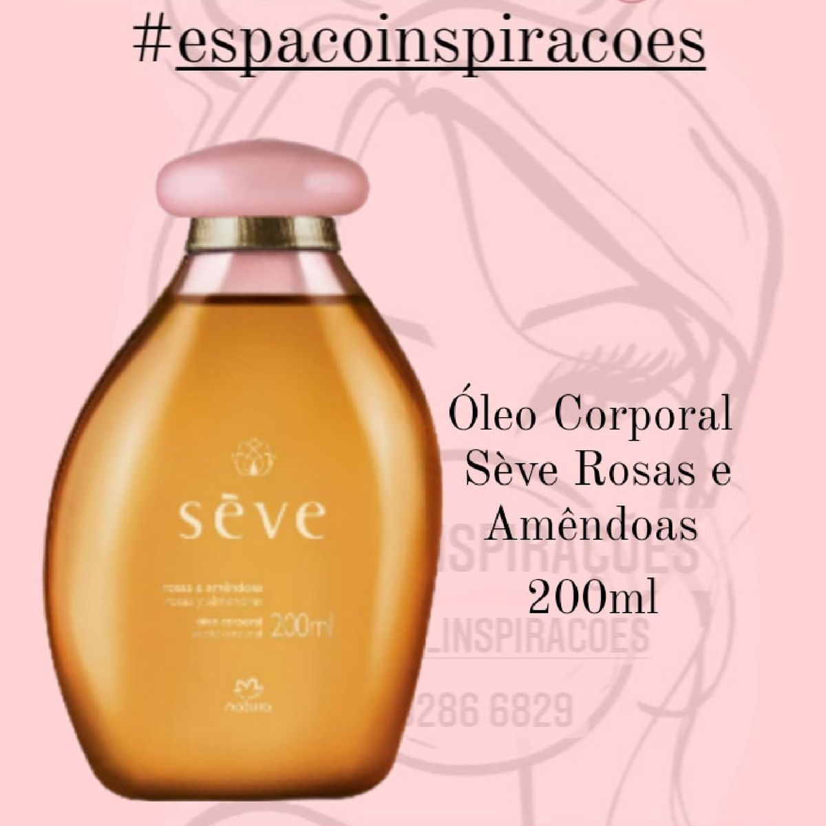 Óleo Corporal Sève | Cosmético Feminino Natura Sève Nunca Usado 80869330 |  enjoei