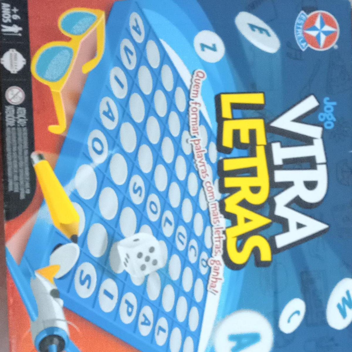 Jogo Vira Letras - Estrela - Estrela