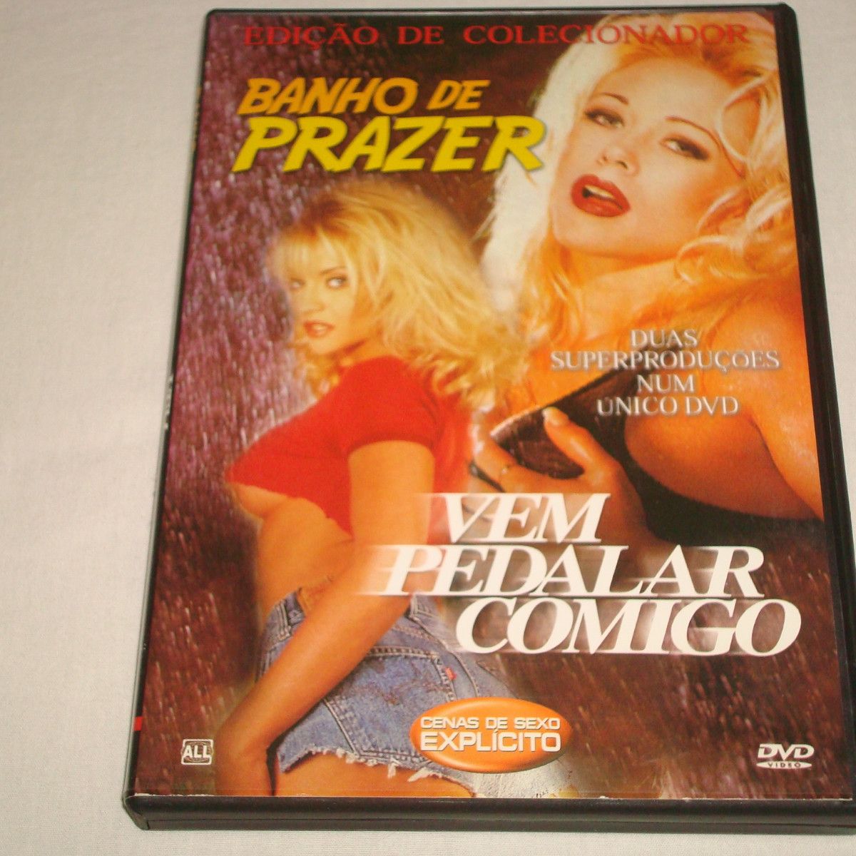 Dvd Porno 2 Filmes Banho de Prazer foto