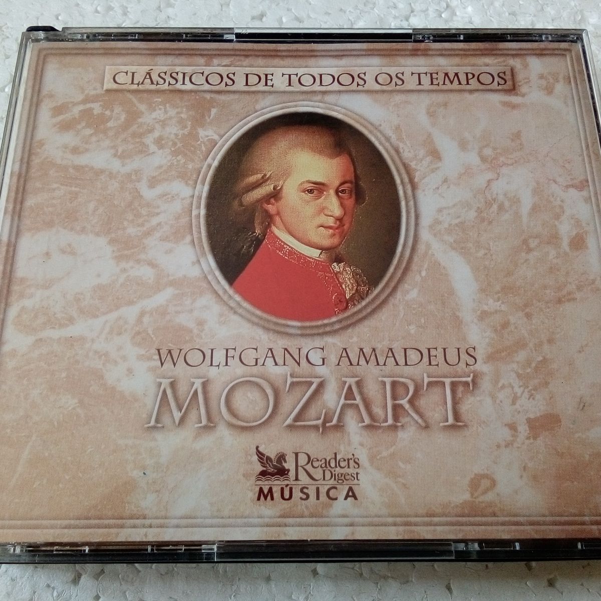 Cd Mozart Clássicos de Todos Os Tempos Cd Triplo Nacional e