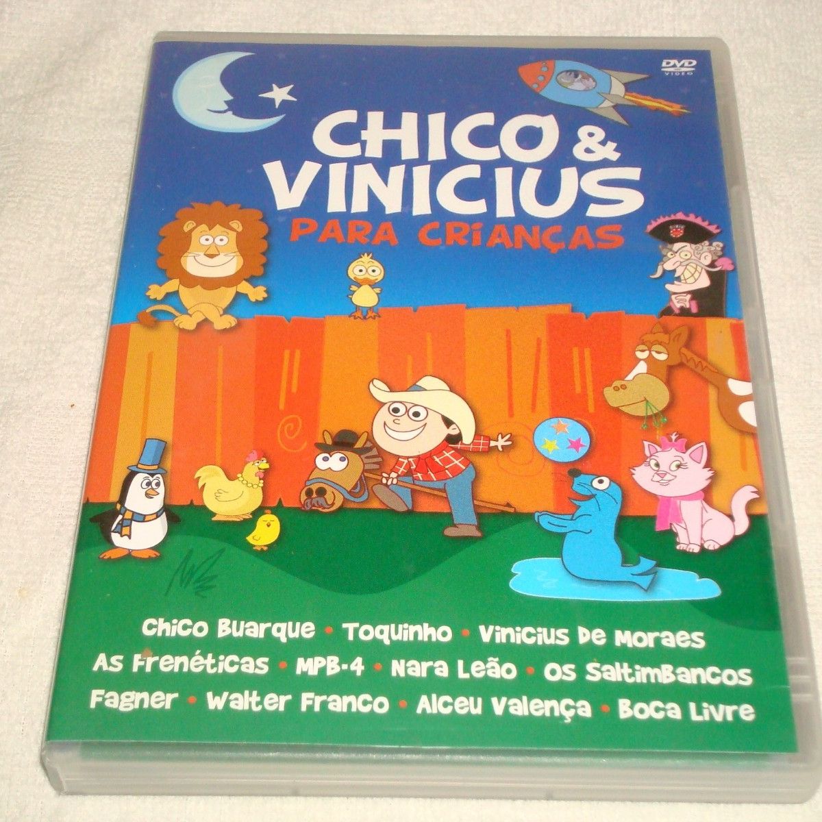 Dvd Chico e Vinícius para Crianças Dvd Nacional e Original