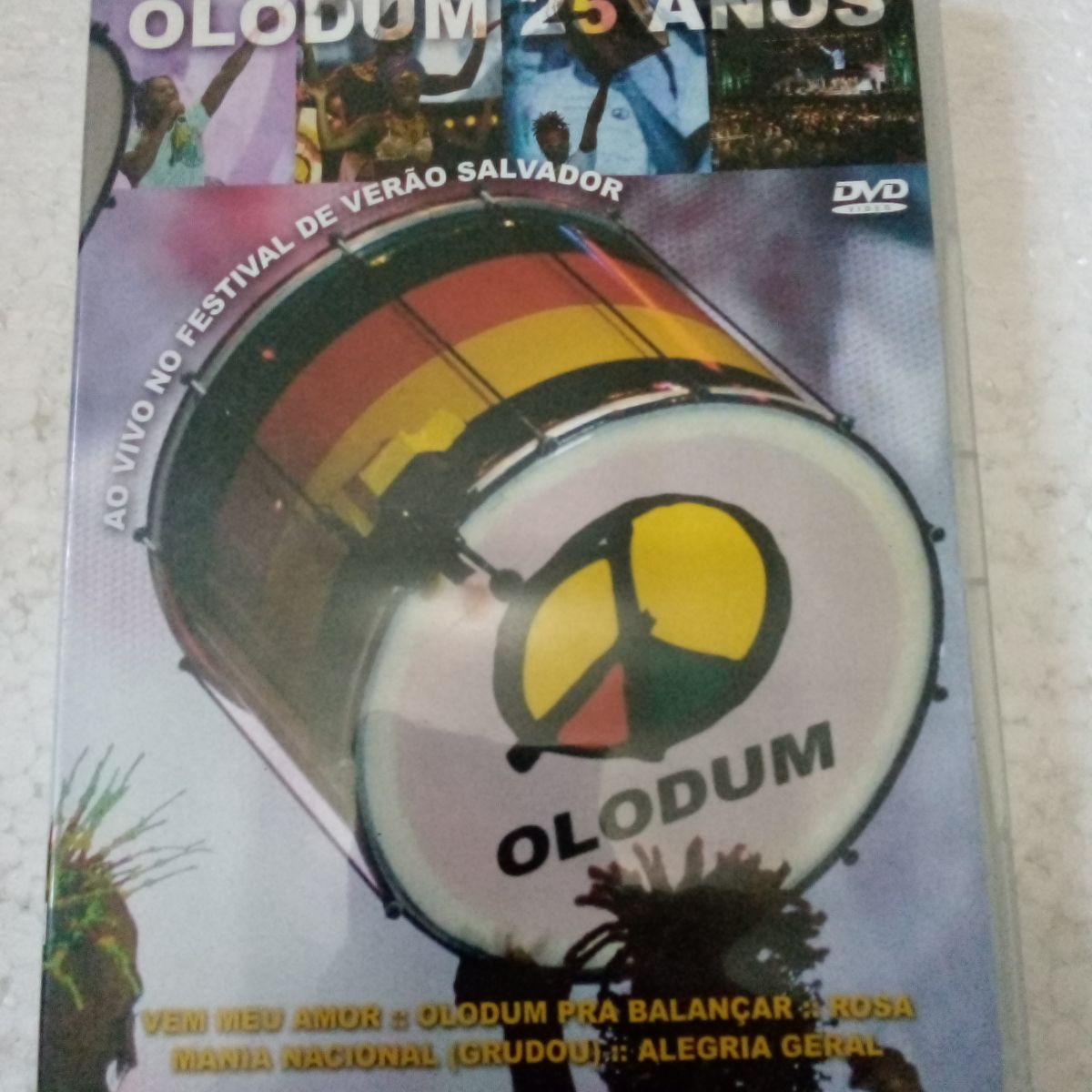 OLODUM 25 Anos DVD 盤面にサインあり　匿名配送