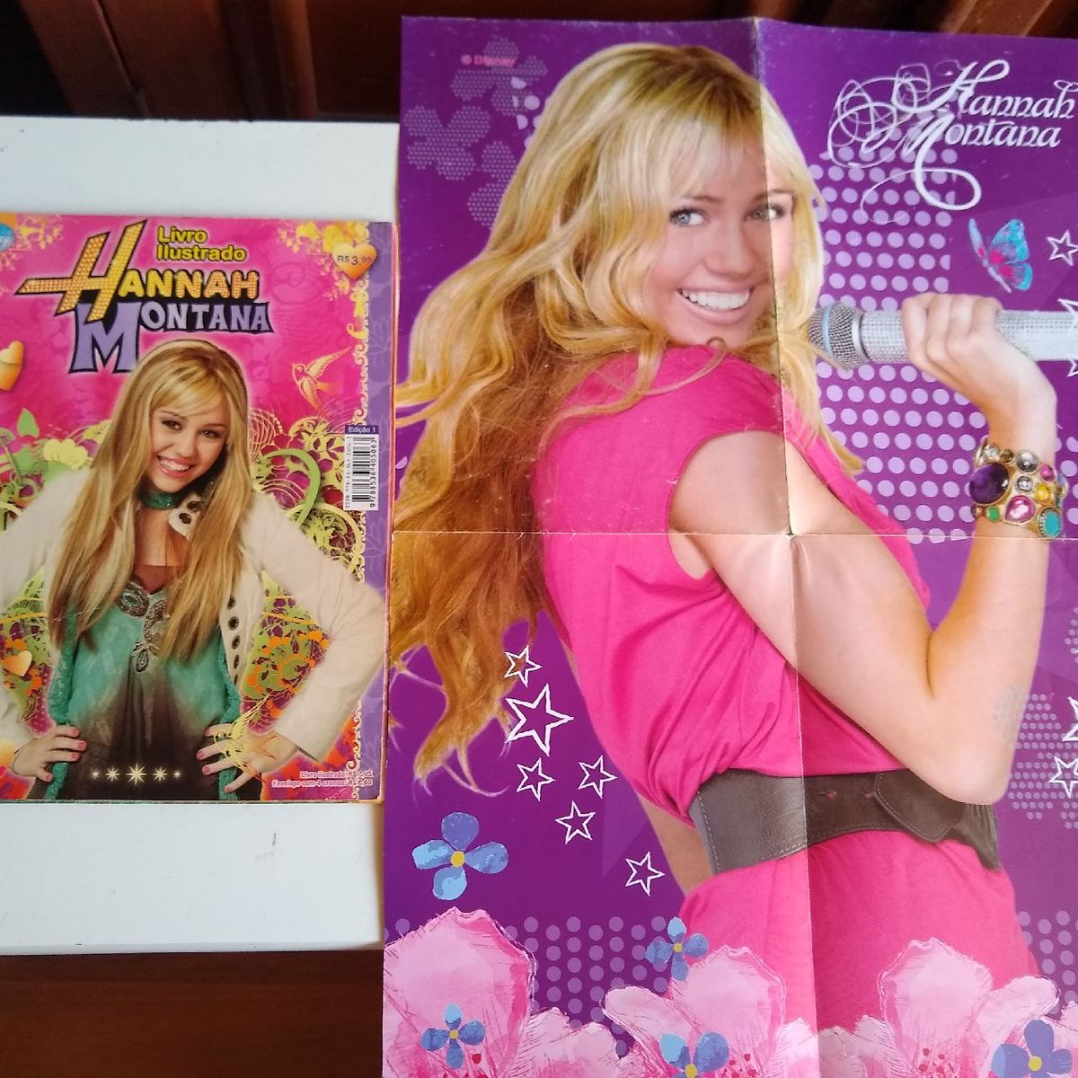 Álbum + Pôster Hannah Montana | Hannah Montana Usado 74280296 | enjoei