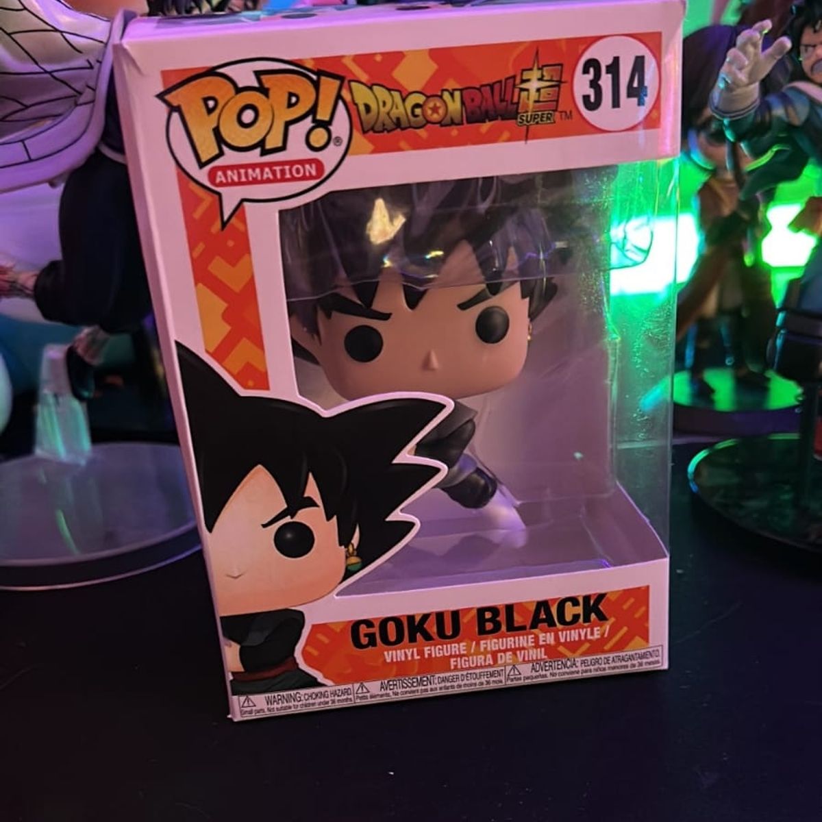 Boneco Funko Pop Dragon Ball Z Goku Black 314 - Início