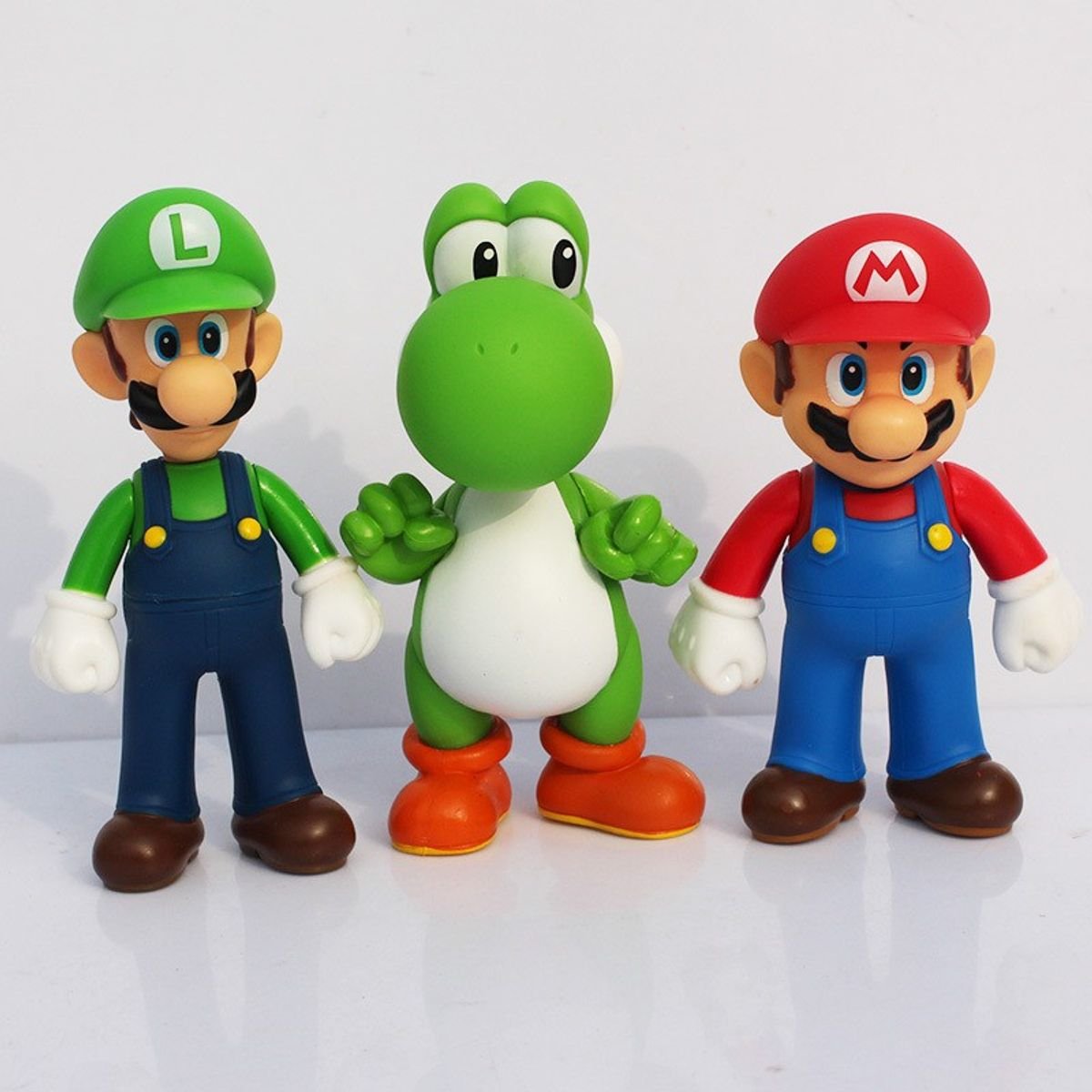 Bonecos Novos Kit de 12 Super Mario Bros Bonecos Miniatura Mario Luidi