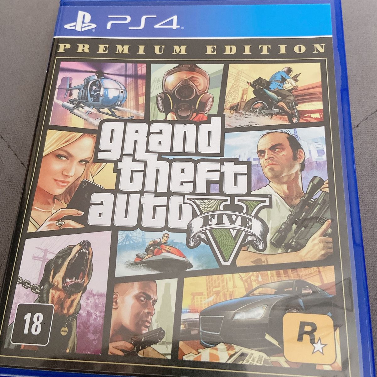Grand Theft Auto V Premium Online Edition - PS4 Mídia Fisica