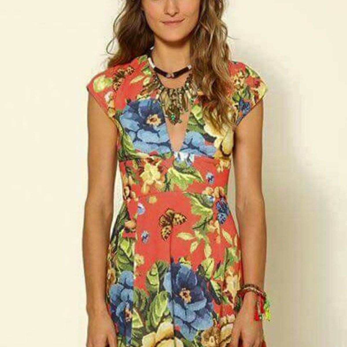 vestido longo francisca farm