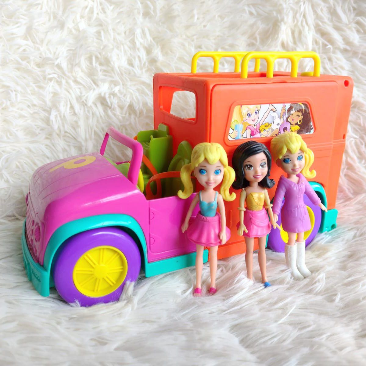 Polly pocket carro de acampamento - Artigos infantis - Lourdes