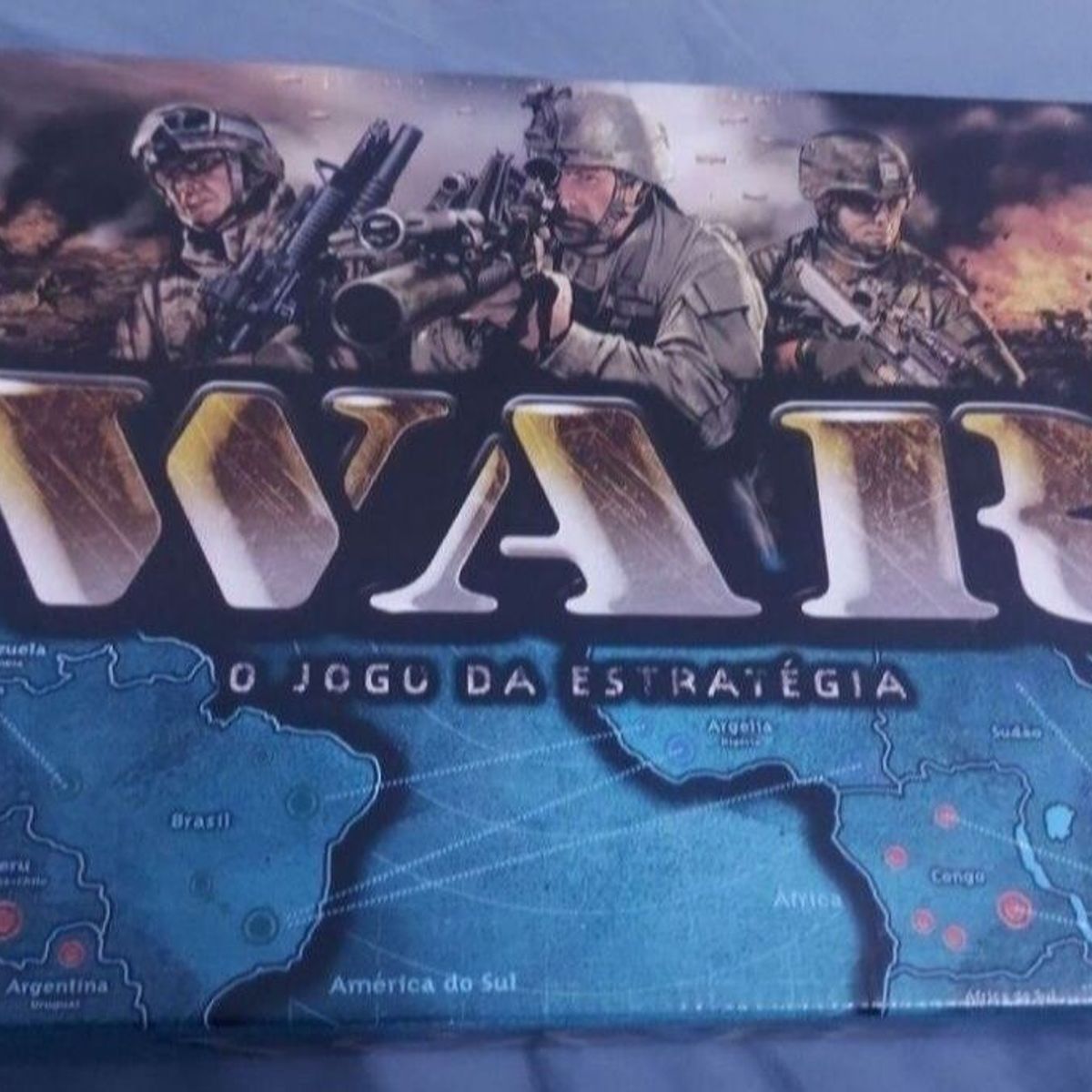 Jogo War - O Jogo Da Estratégia - Usado - Antigo - Grow