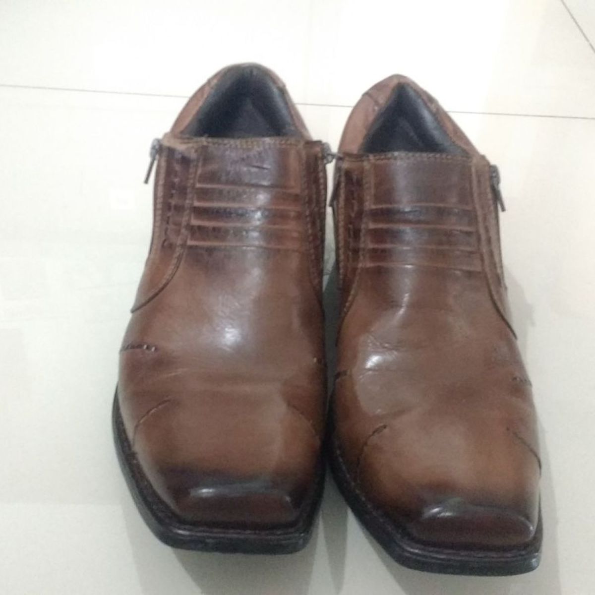 sapato calvest marrom