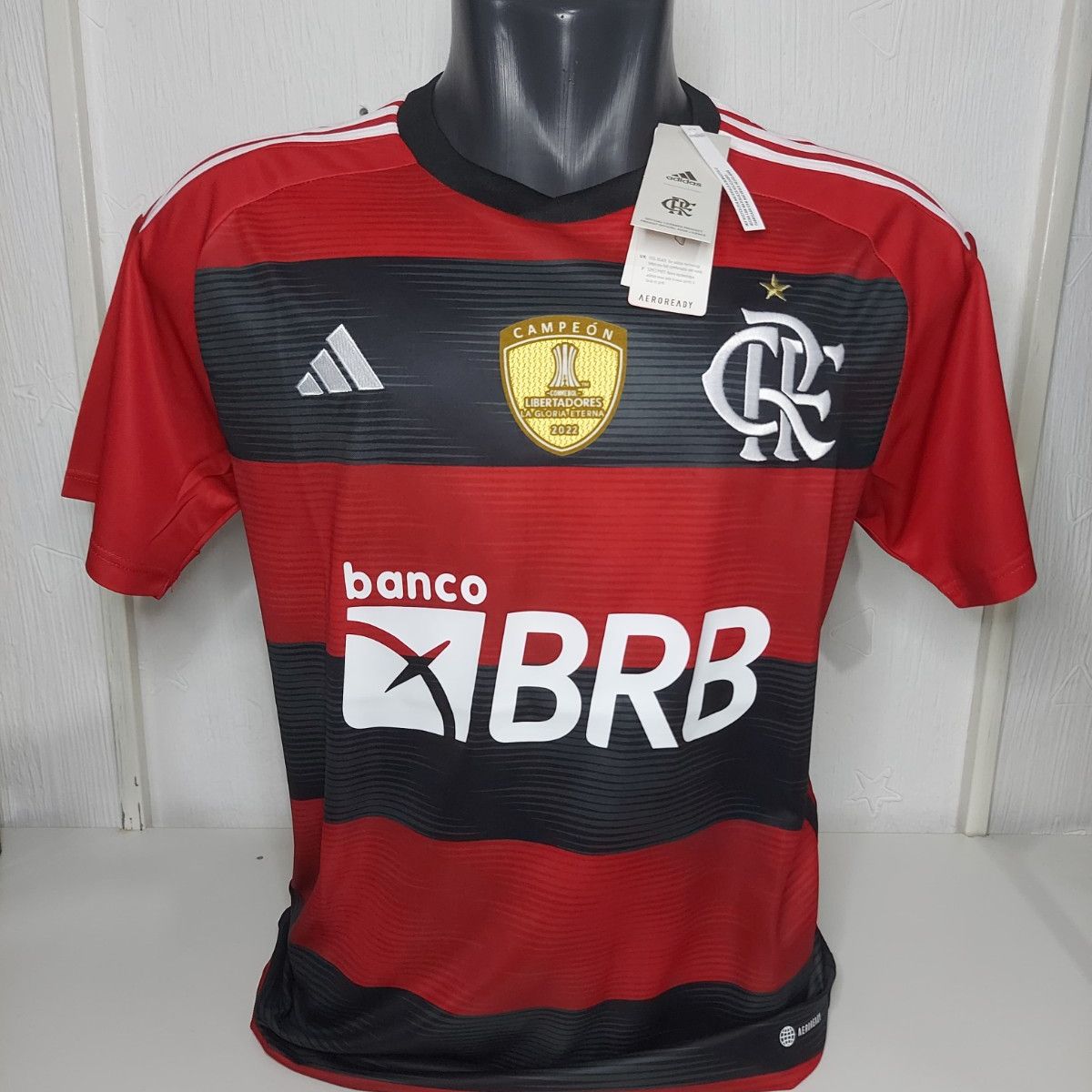 Camisa Flamengo Rubro-Negro Masculino Torcedor Gola Careca