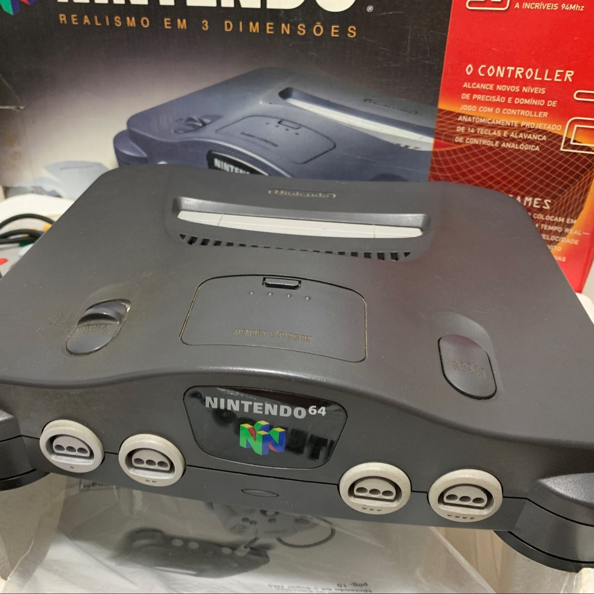 Console Nintendo 64 (SEMI-NOVO)  Compra e venda de jogos e consoles