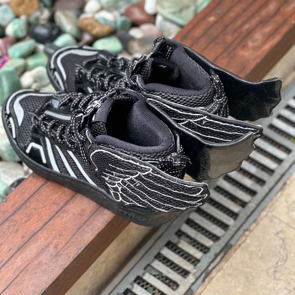 Tênis Adidas Jeremy Scott Black | Adidas Usado 96060333 | enjoei