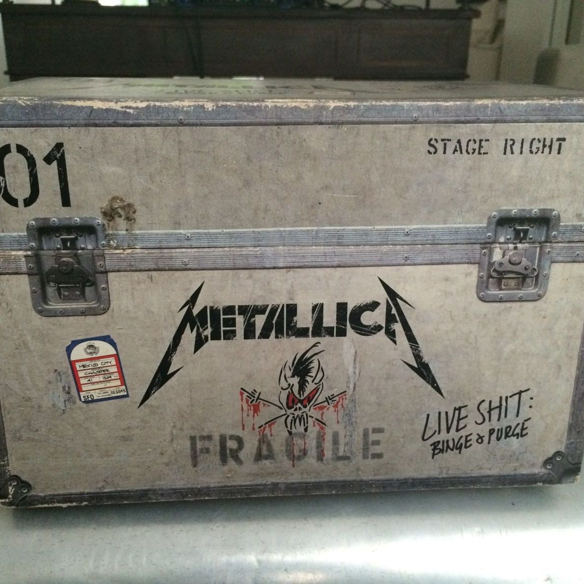 Box Metallica Live Shit: Binge & Purge | Produto Vintage e Retro