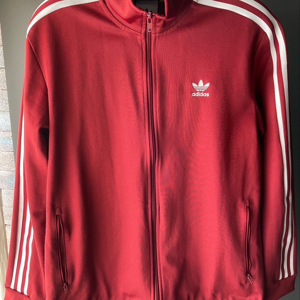 Jaqueta store adidas vinho