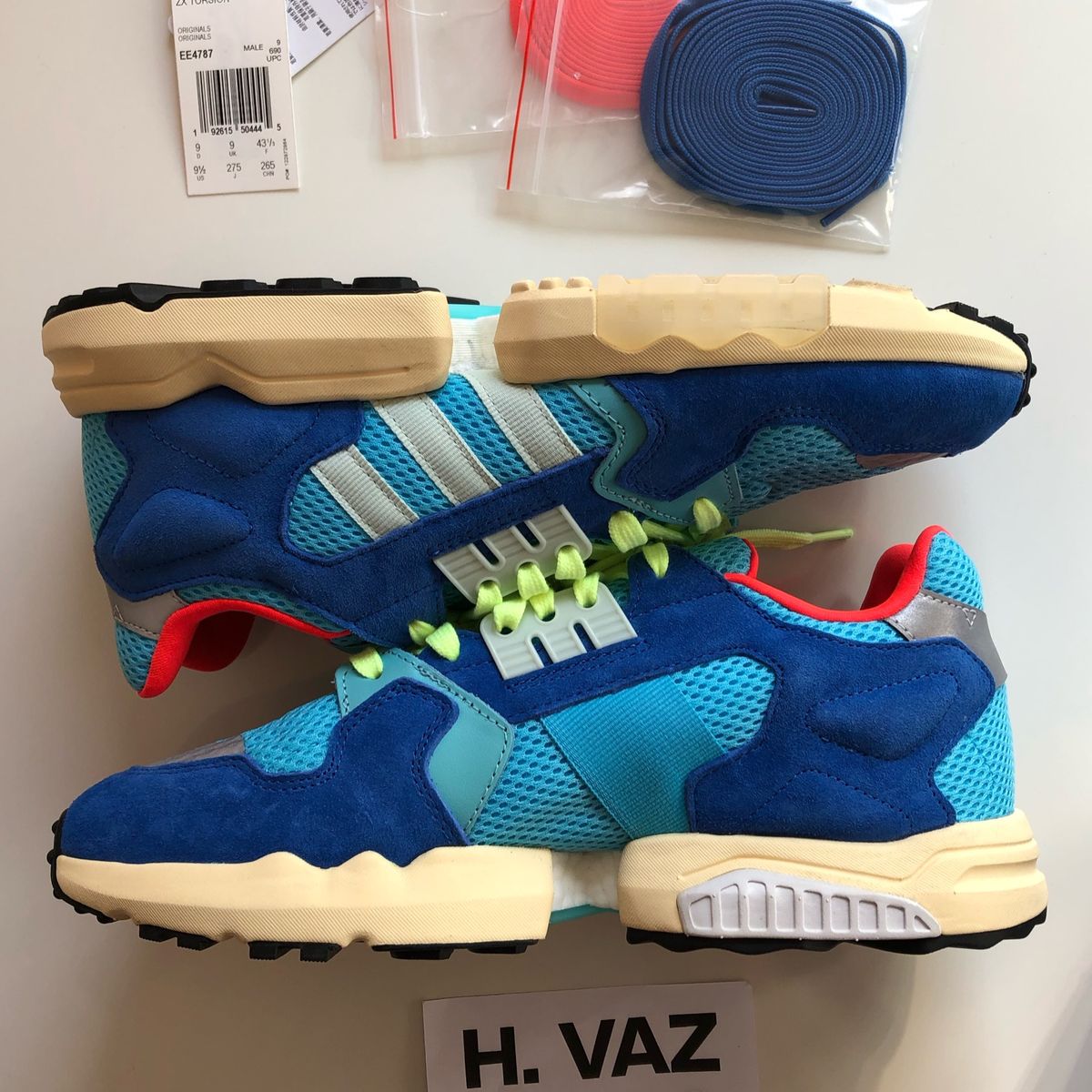 Adidas zx 400 femme hot sale cyan