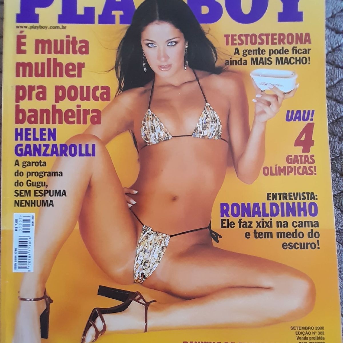 Revista Playbou Seminova Capa Helen Ganzarolli | Livro Editora Abril -  Playboy Usado 70478986 | enjoei