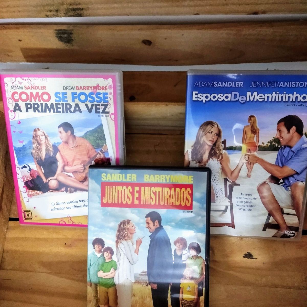 Adam Sandler Dvd Como Se Fosse A Primeira Vez Juntos E Misturados E Esposa De Mentirinha Filme E Serie Dvd Usado 43618745 Enjoei