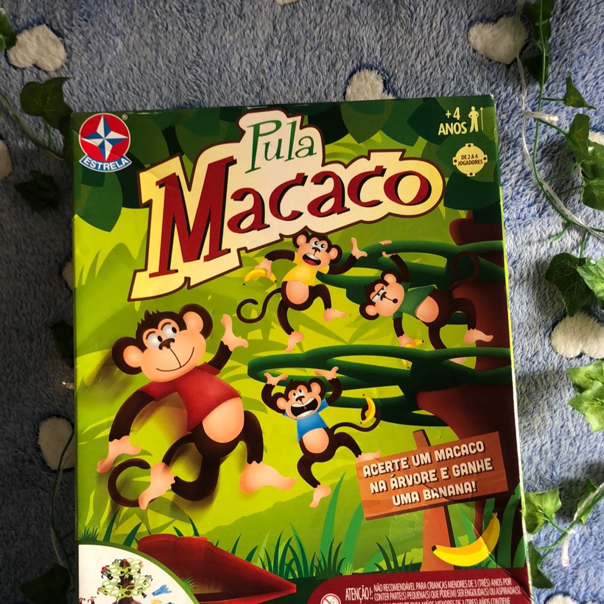 Jogo Pula Macaco, Brinquedo Estrela Usado 83718119