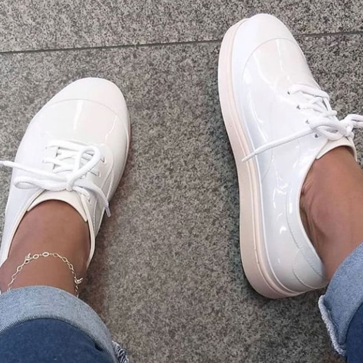 tenis melissa com meia