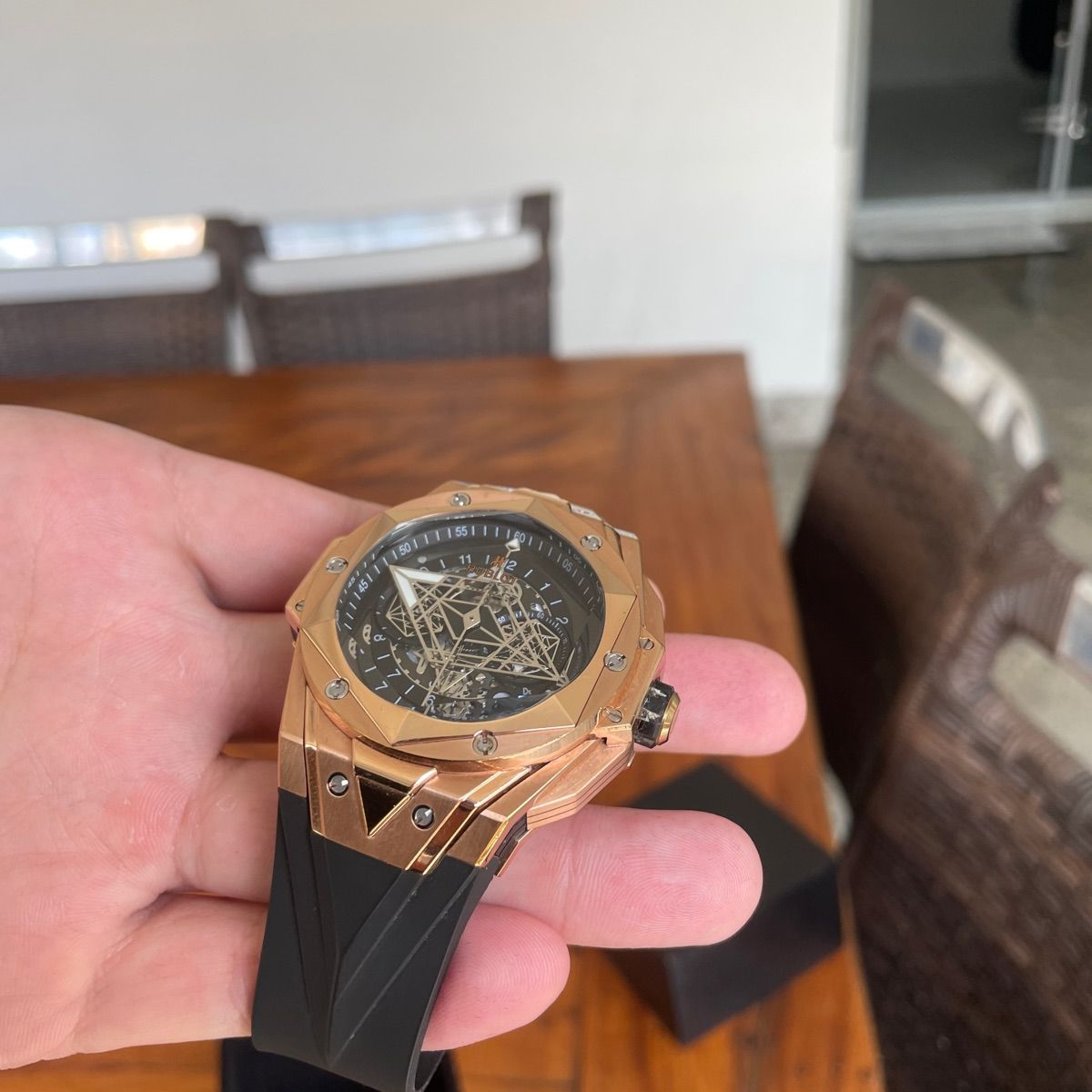 Rel gio Hublot Eta Big Bang Rel gio Masculino Hublot Usado