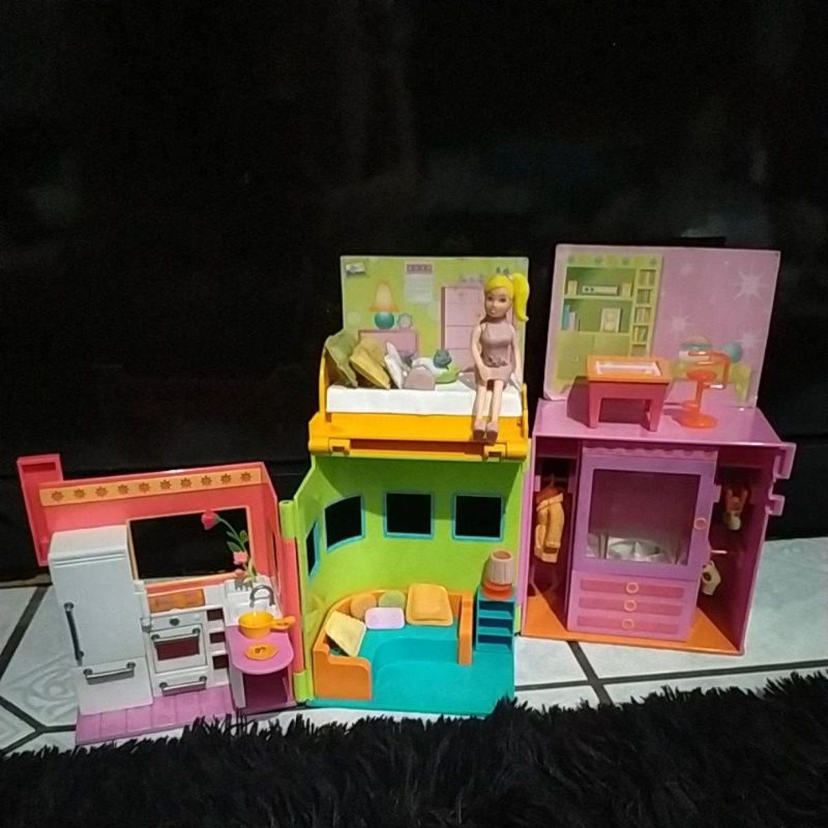 polly pocket sparkle style house