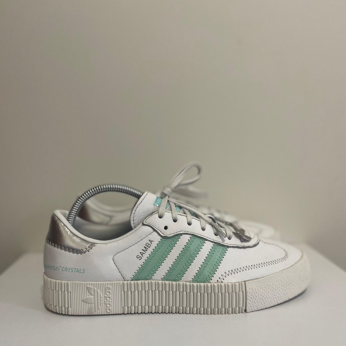 adidas gazelle silver green womens Adidas Samba Pink Cow: Customize Your Shoes