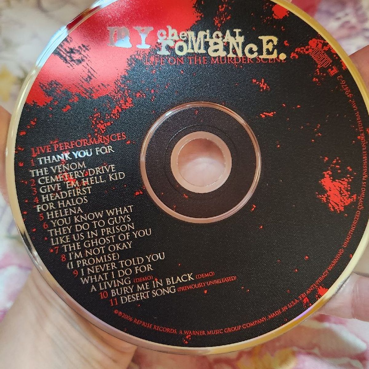 CD+2DVD マイケミカルロマンス / ライフオンザマーダーシーン / 国内盤 My Chemical Romance Life On The Murder Scene Cd + 2 Dvds