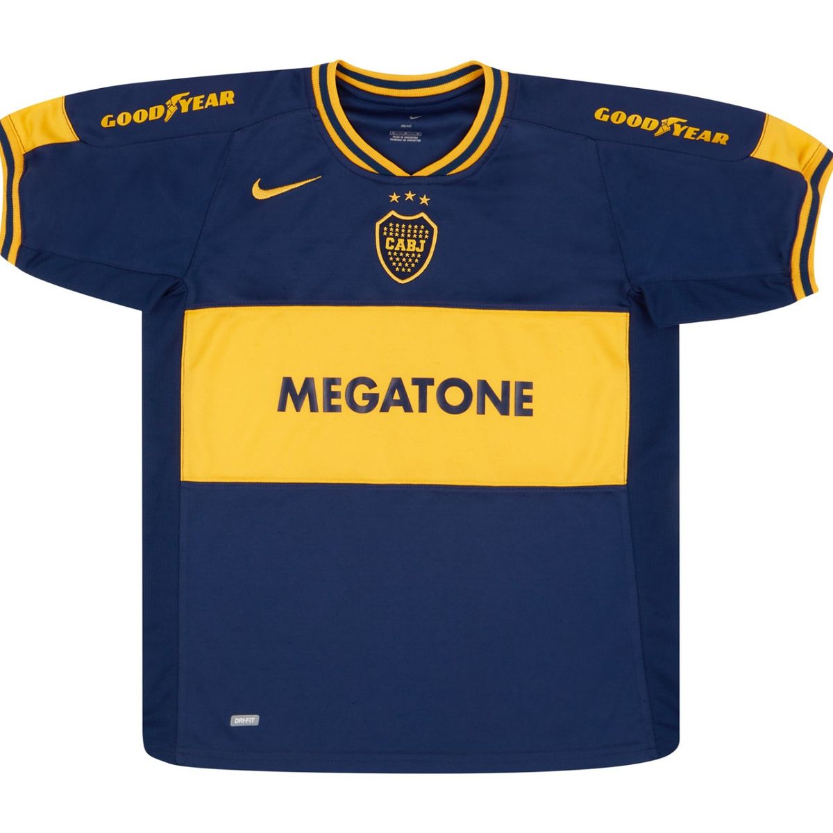 出産祝いなども豊富 2007 2006 Juniors Boca Camisa Home 100735033 Usado Nike | ウェア