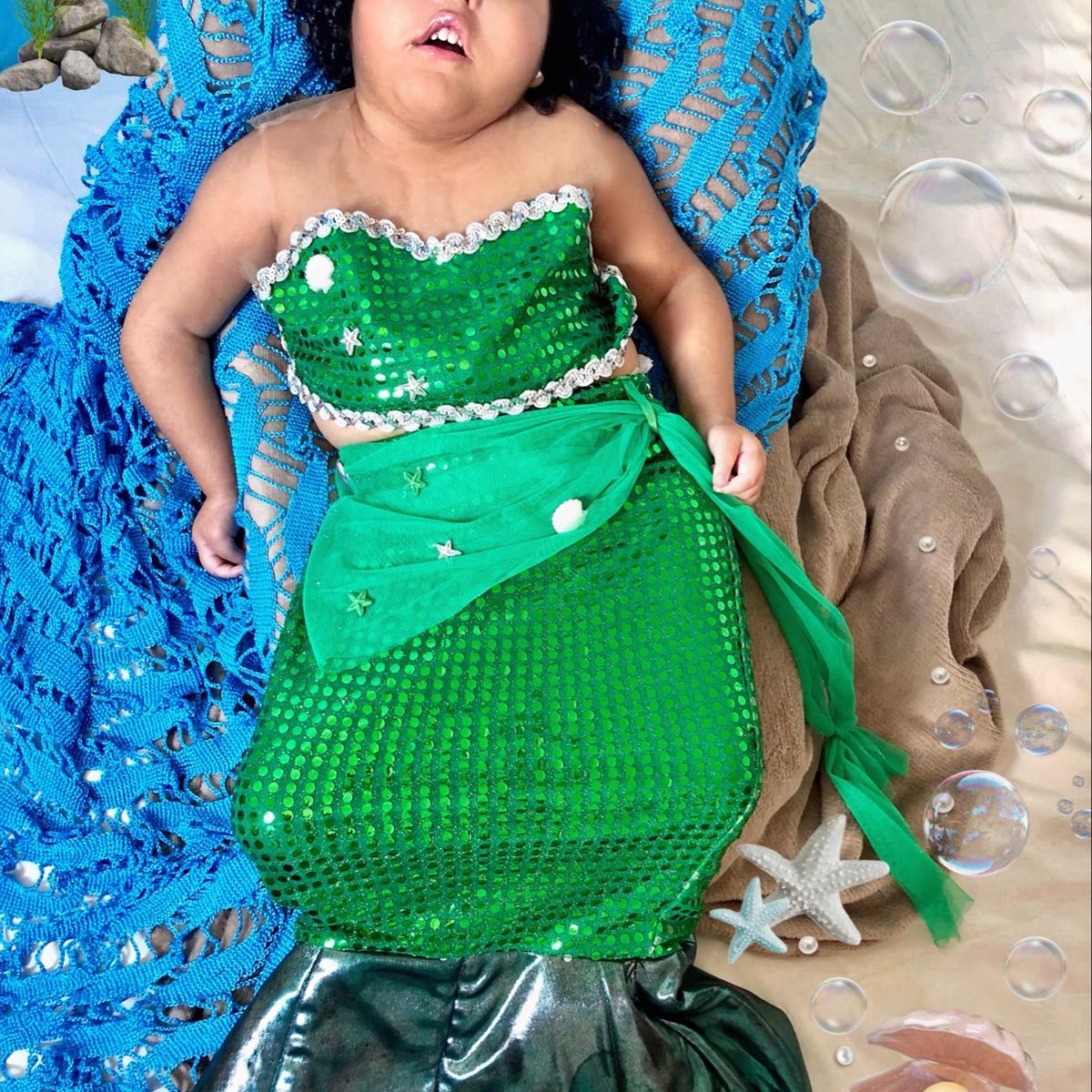 Fantasia Sereia Baby, Roupa Infantil para Menina Usado 38378059