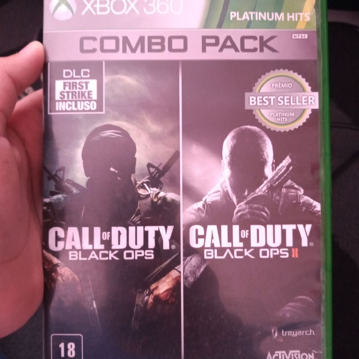 Jogo Call of Duty: Black Ops 1 + Call of Duty: Black Ops II (Combo Pack) -  Xbox 360