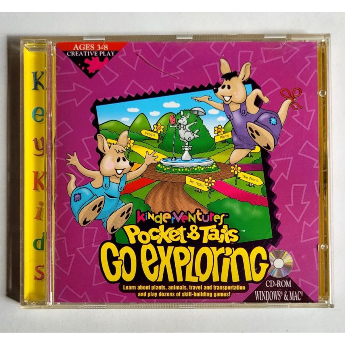 なぜ? なに? キッズランド PCゲーム Windows Mac CD-ROM Kinder Ventures - Pocket &Amp; Tails Go Exploring - Pc | Cd-Rom