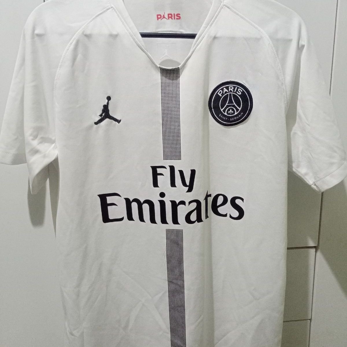 Authentic Jordan 22/23 4th PSG with Official #30 MESSI Jersey Size XL,  Men's Fashion, Activewear on Carousell