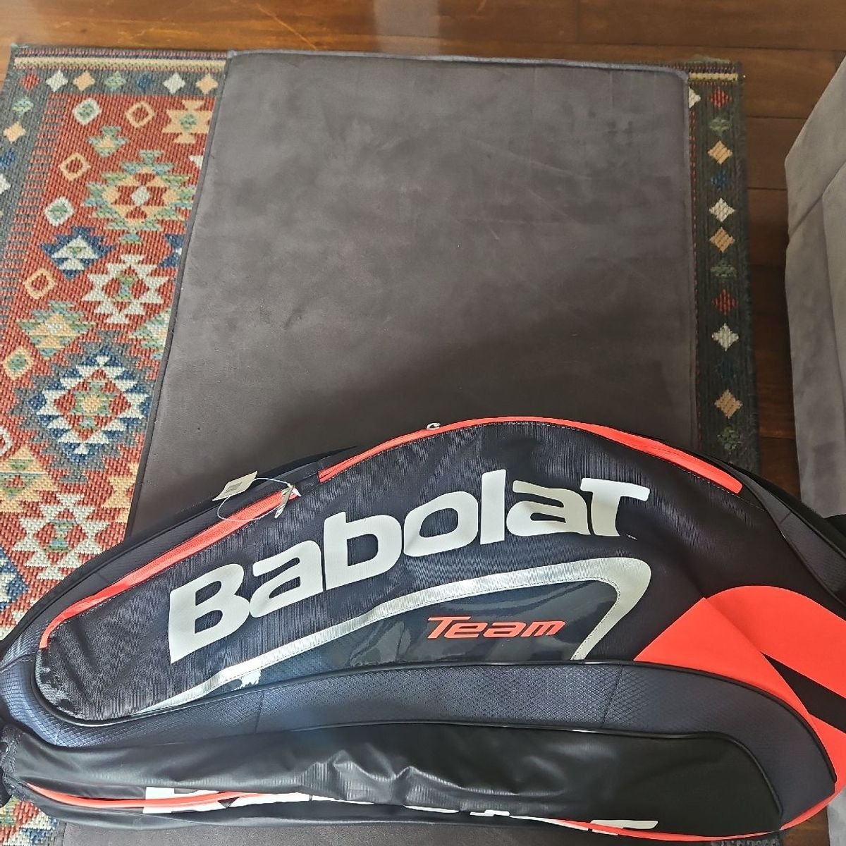 Raqueteira Babolat Team Line X6 Strike Dupla Preta e Vermelha Roupa Esportiva Masculino Babolat Nunca Usado 93556726 enjoei