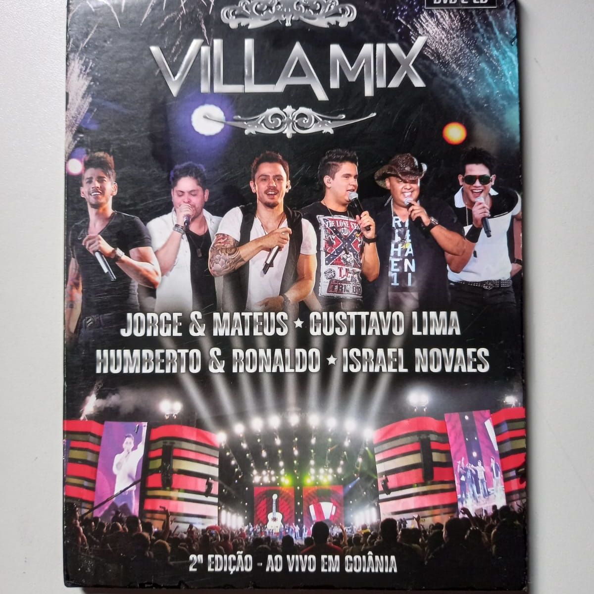 Villa Mix - 2ª Edição: Ao Vivo em Goiânia Dvd + Cd | Item de