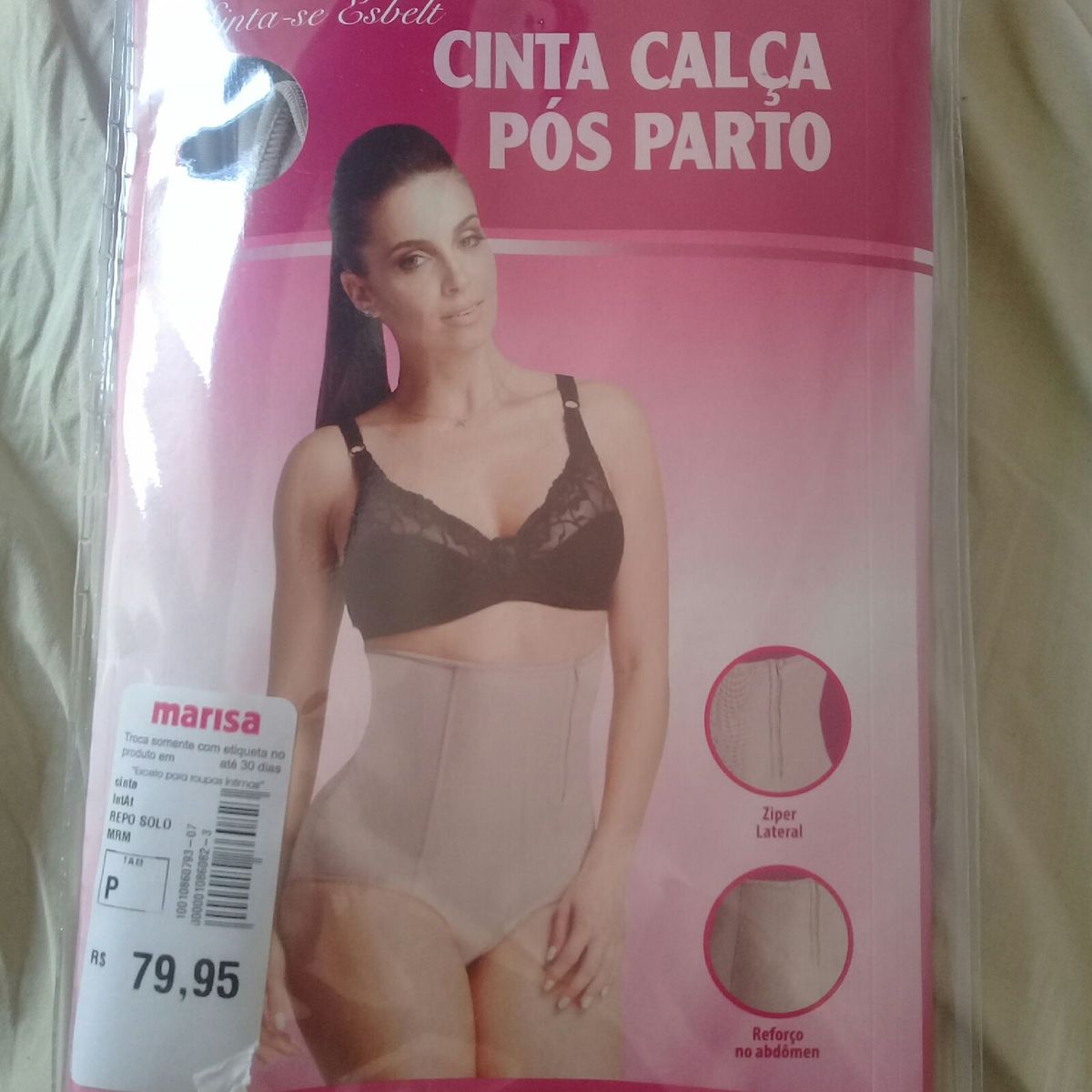 cinta calça pós parto esbelt