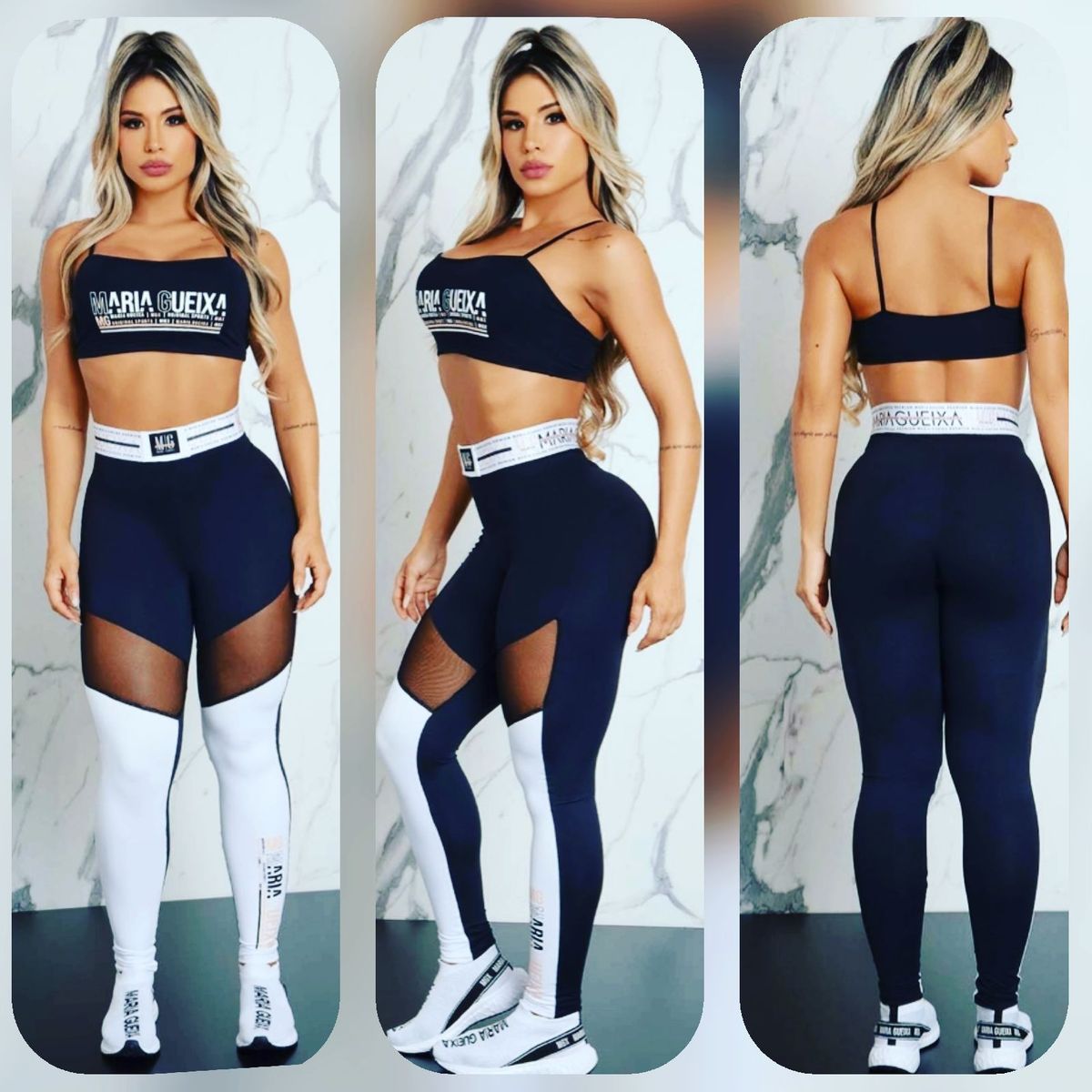 Calção fitness Maria Gueixa