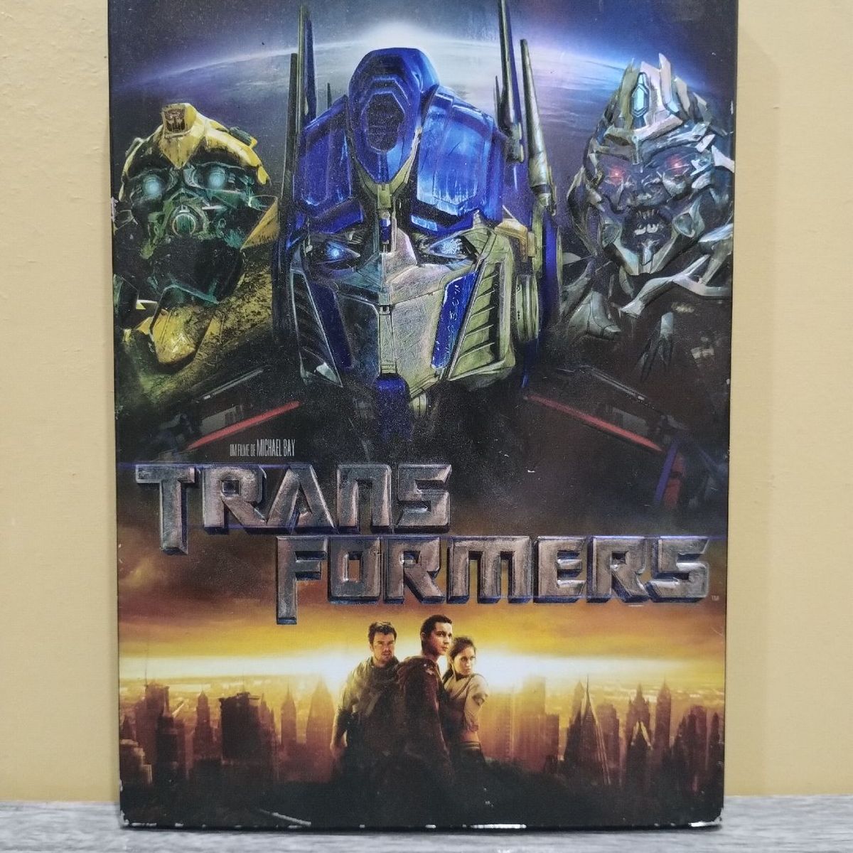 Transformers Edição Para Colecionador - 3 DVDs Filme Ação em