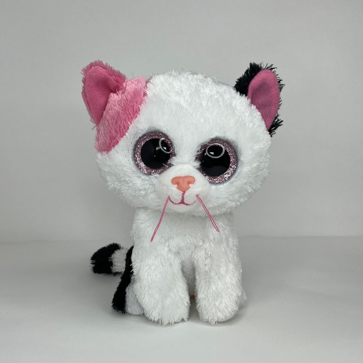 15CM Ty Beanie Boos Olhos Grandes Coleções de Gato Boneca