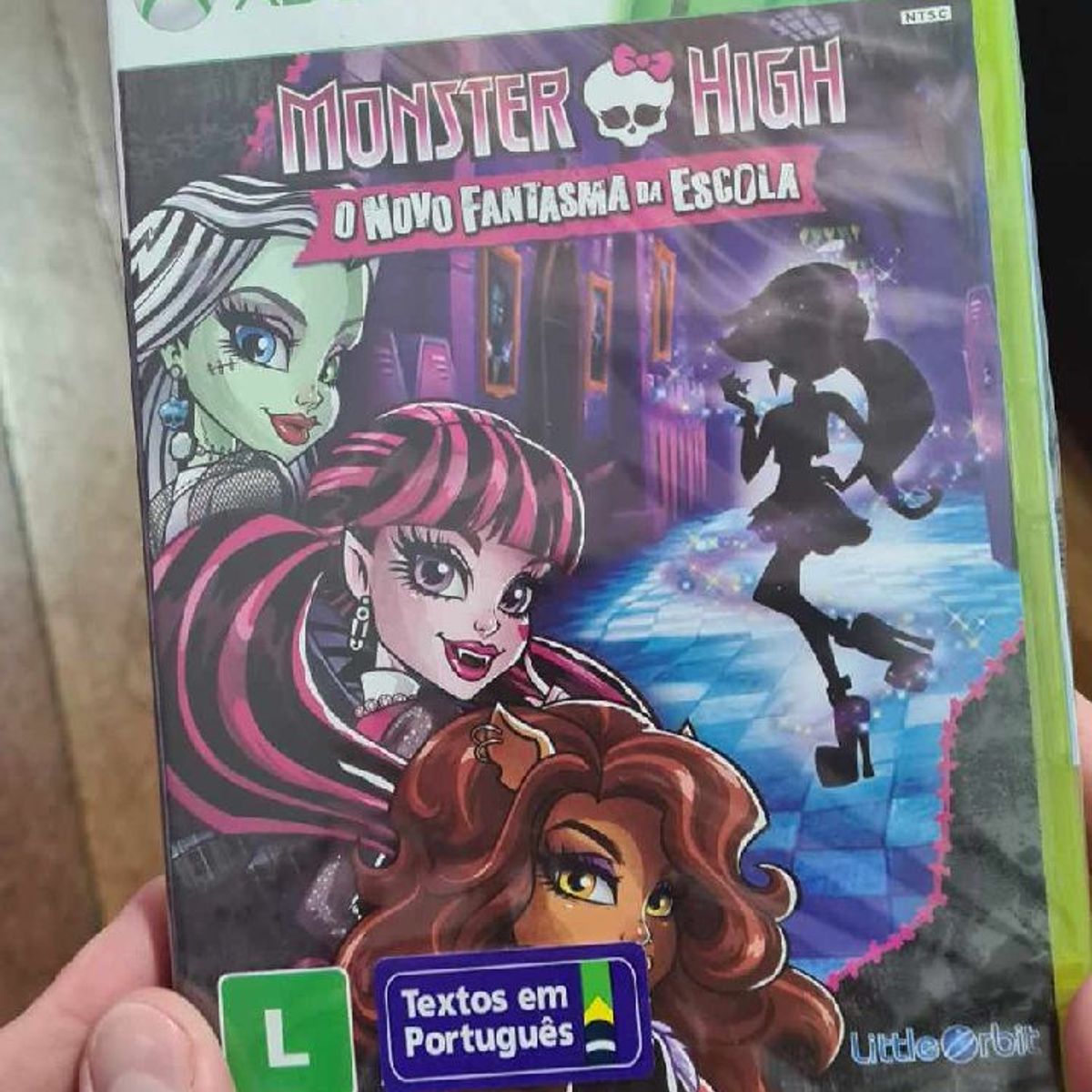 jogo monster high o novo fantasma da escola xbox 360